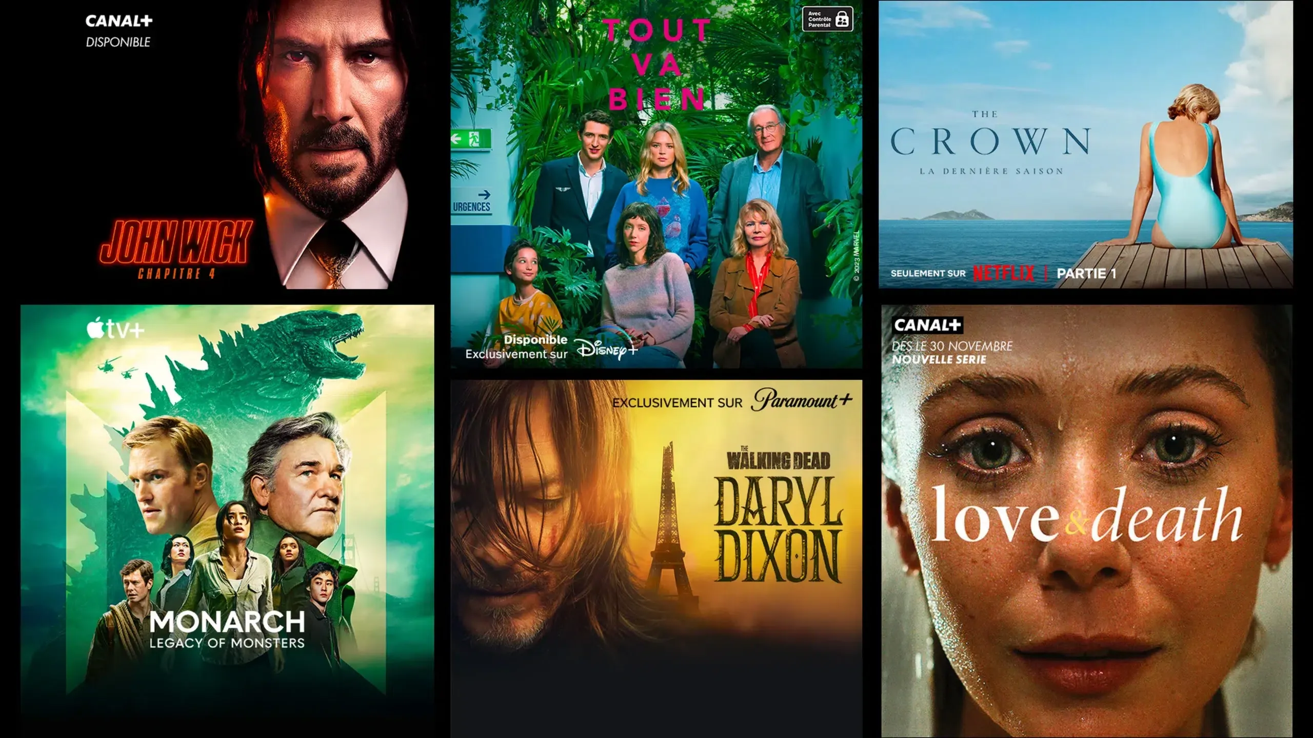 Sender und Entertainment von IPTV Laden